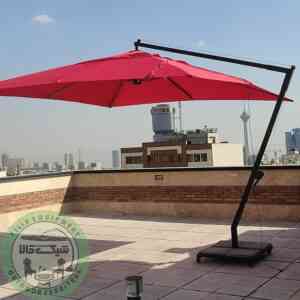 چتر پایه کنار آهنی